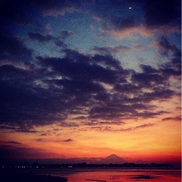 Gili Air, tramonto﻿ Indonesia