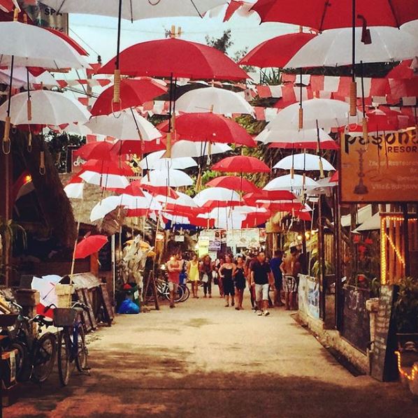 Gili Trawangan, strada principale