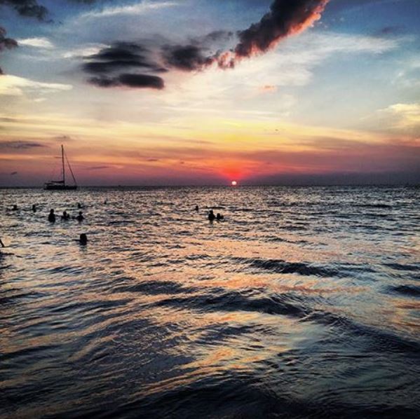 Tramonto a Karon Beach, Phuket