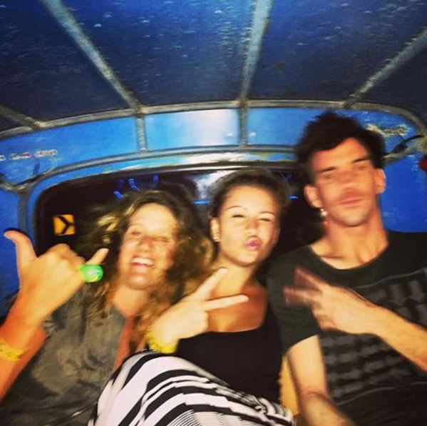 Turisti in tuk tuk a Patong, Phuket