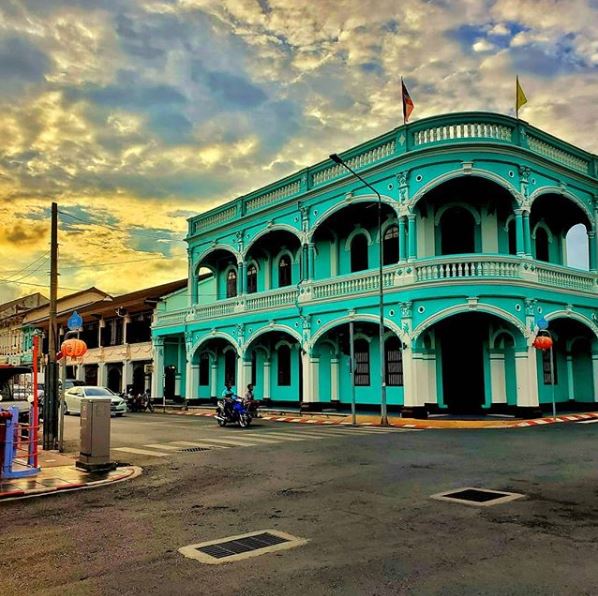 Strade di Phuket Town, Thailandia