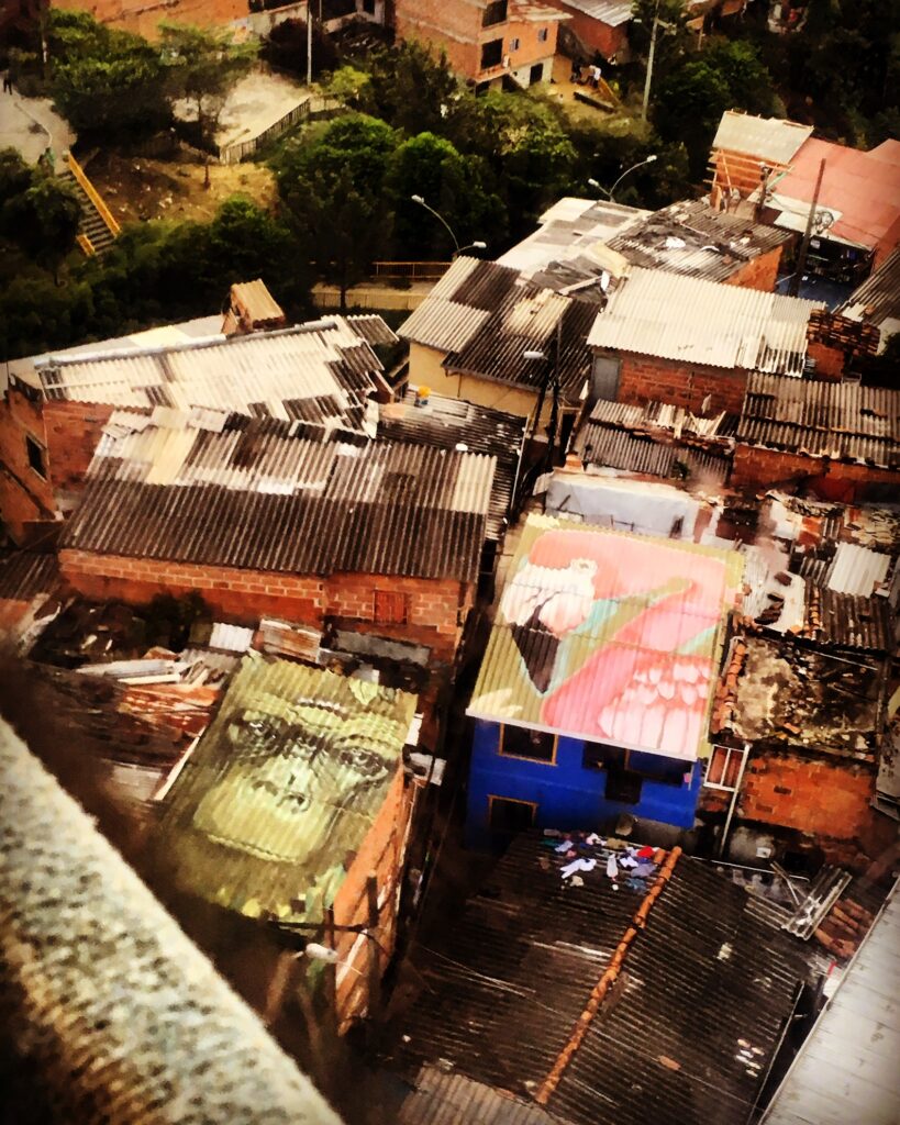 Street art nel Barrio di Santo Domingo
