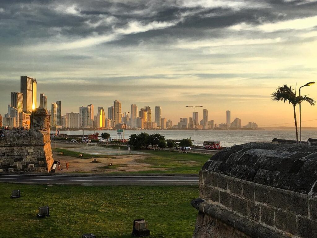 Cartagena, tramonto da Cafè del Mar