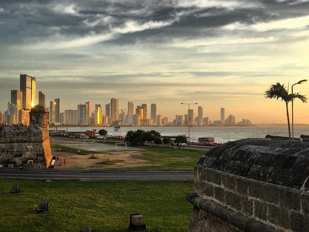 Cartagena, tramonto da Cafè del Mar