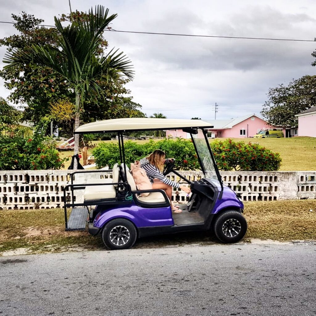 Golf cart, Bahamas