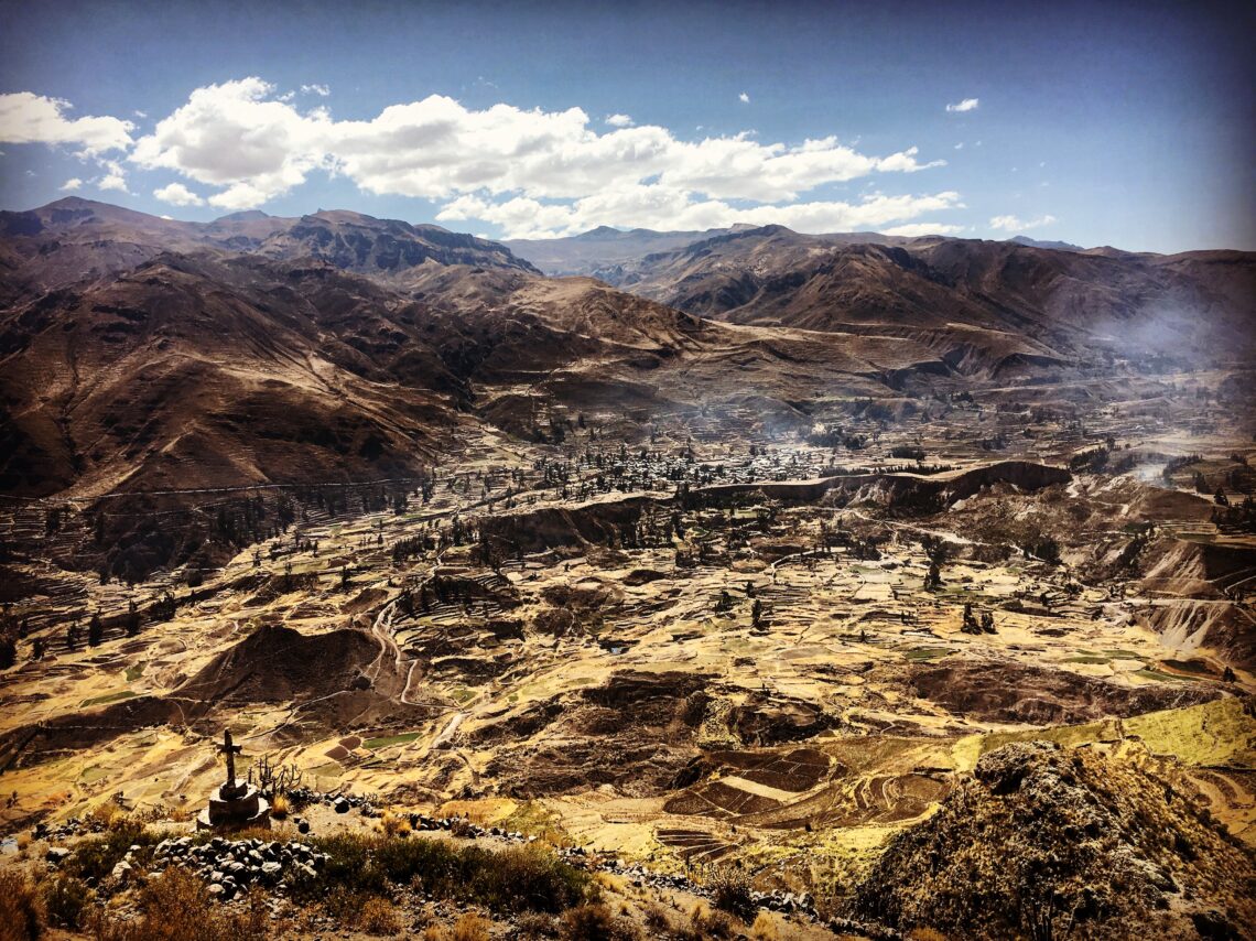Panorama dal Mirador de Los Andes