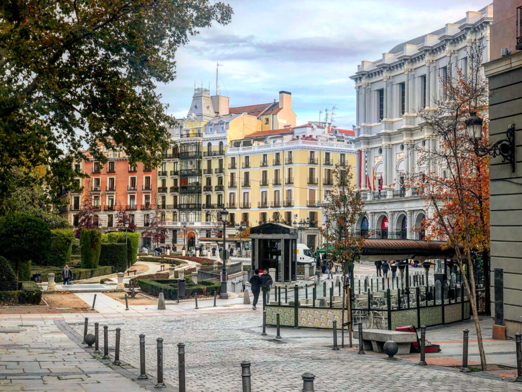 Visitare Madrid: Plaza de Oriente