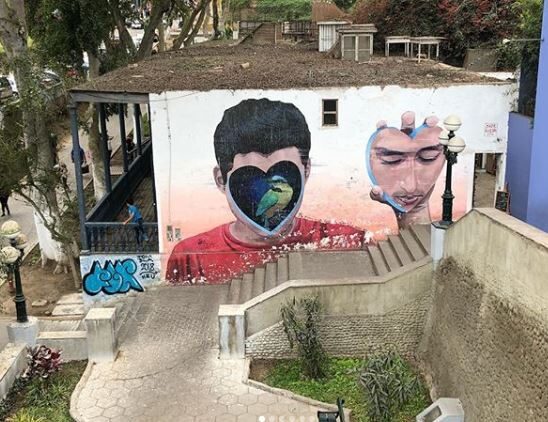 Street Art nel quartiere di Barranco
