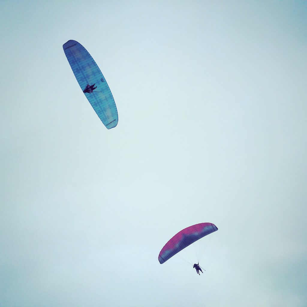 Volo con il parapendio