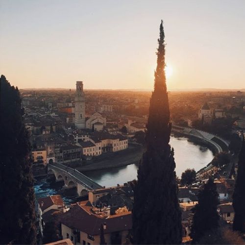 Panorama sulla città di Verona