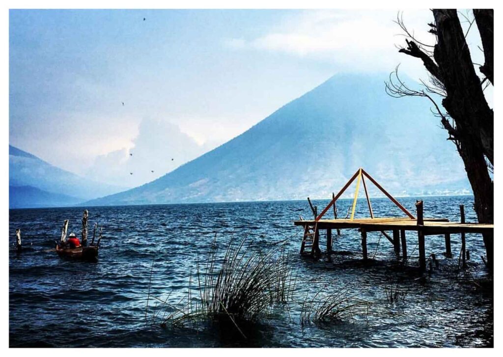 San Marco la Laguna, lago Atitlan