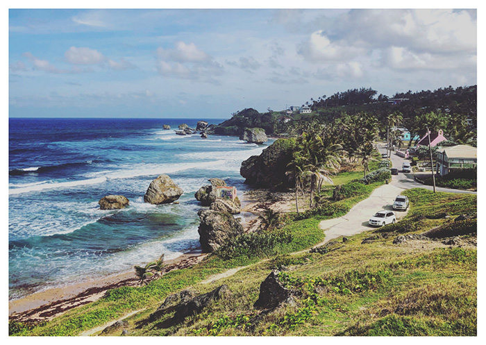 Spiaggia di Bathsheba, Oceano Atlantico