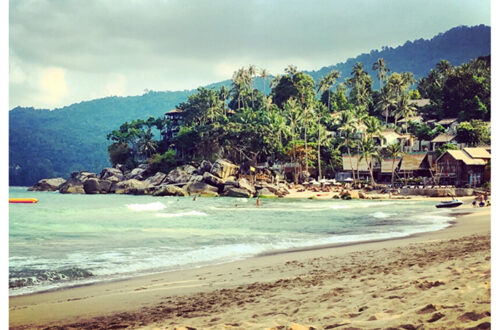 Koh Phangan, spiaggia di Thong Nai Pan