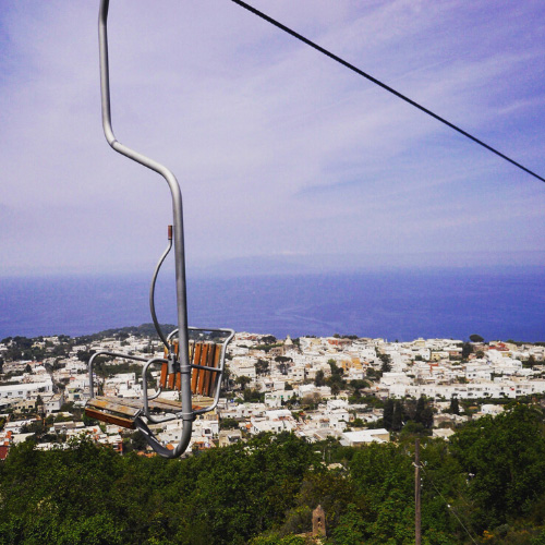 Cosa visitare a Capri: la seggiovia di Monte Solaro