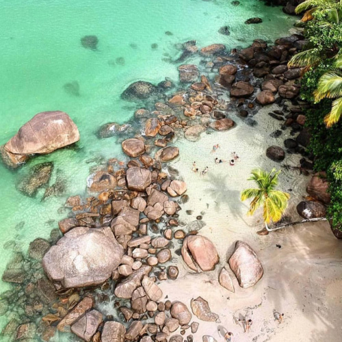 Brasile, Ilha Grande: Praia do Aventureiro