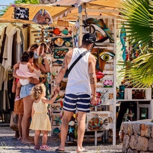 Cosa vedere a Ibiza: mercatino di Las Dalias