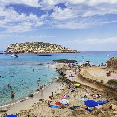 Le spiagge d'Ibiza: Cala Comte