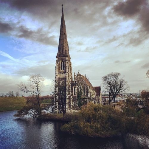 Il Kastellet e la chiesa anglicana di St. Alban