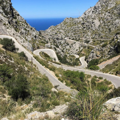 I tornanti della Serra de Tramuntana