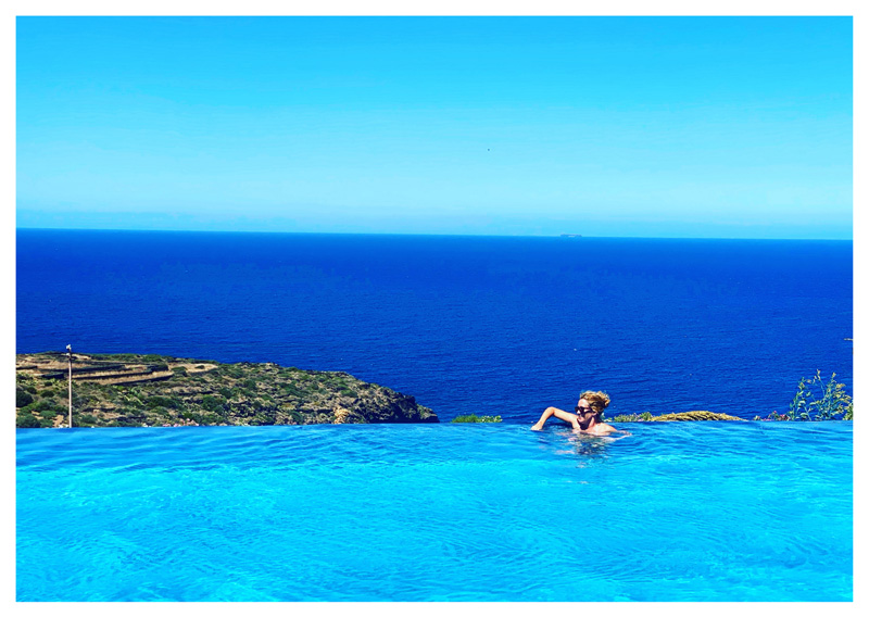 La piscina del Pantelleria Dream Resort