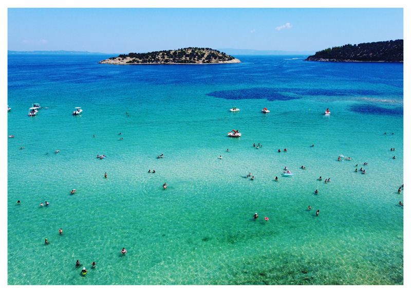 Sithonia, Lagonisi Beach