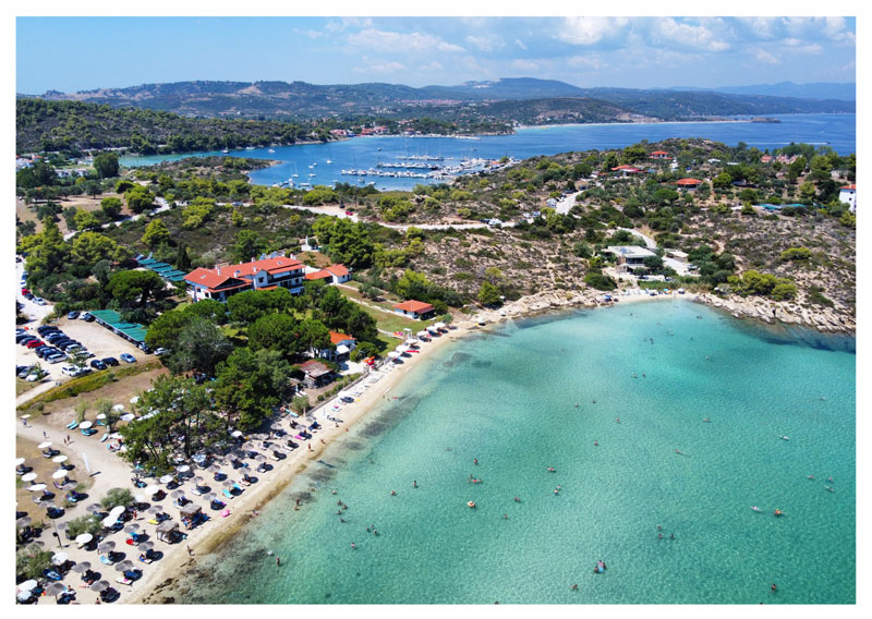 Le spiagge della Penisola Calcidica