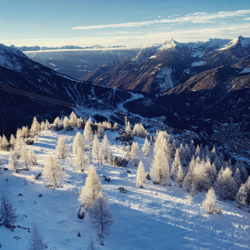 La stagione invernale a Chiesa Valmalenco