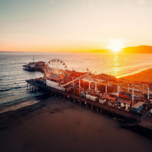 Il Luna Park di Santa Monica