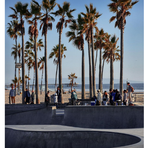 Lo skatepark di Venice Beach