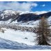 Il paese di Livigno innevato