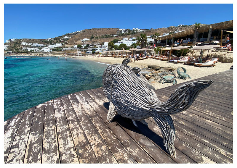 La spiaggia di Agios Ioannis