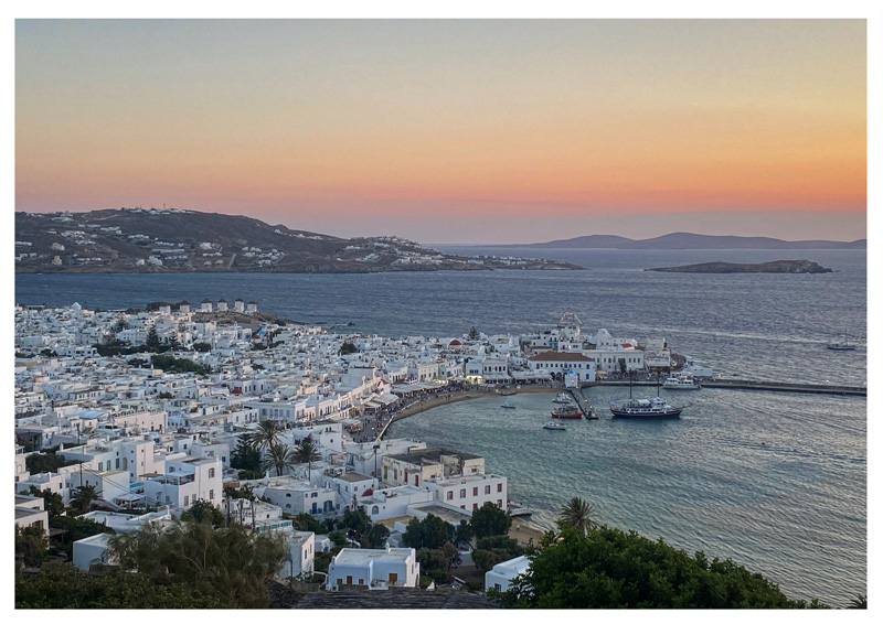 i tramonti più belli di Mykonos