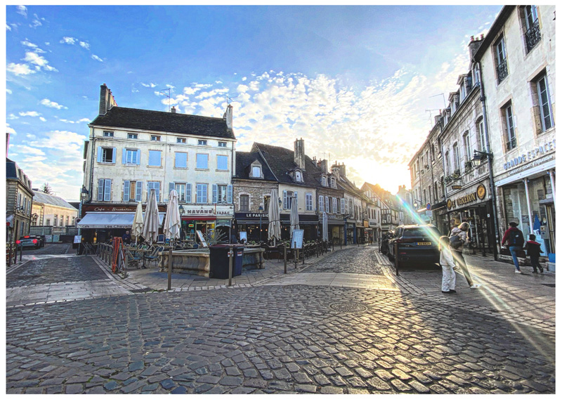 Passeggiando nel centro storico di Beaune