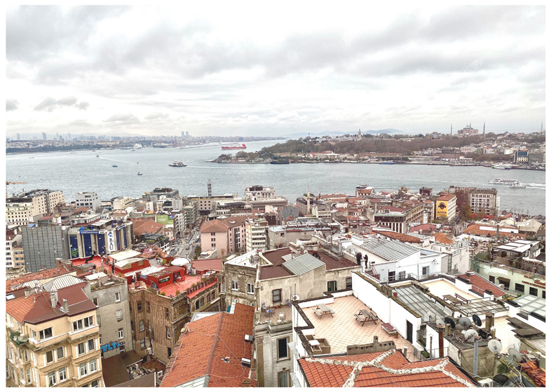 Panorama dalla Torre di Galata