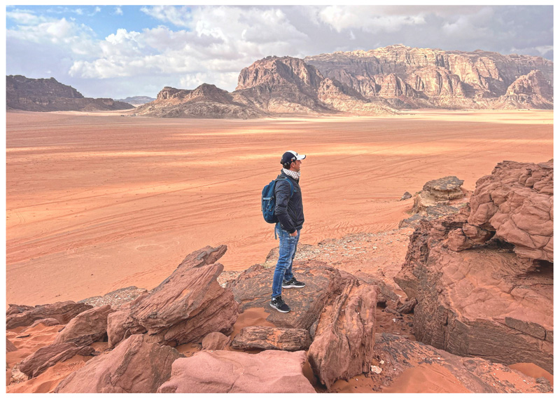 La Giordania e il deserto del Wadi Rum